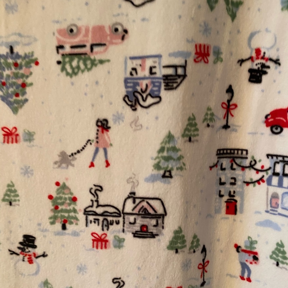 Laura Ashley  Christmas Nite Shirt - Picture 2 of 4